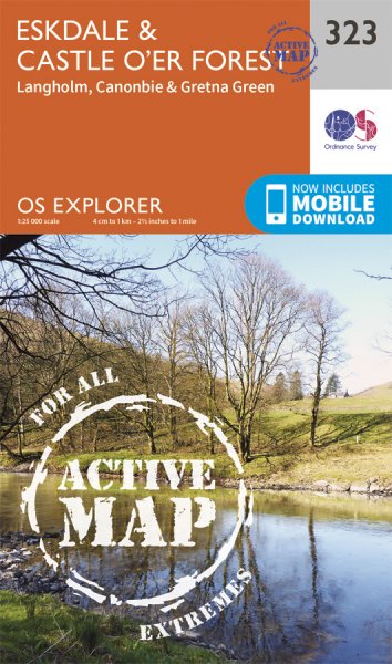 Explorer Active 323 Eskdale & Castle O'er Foret