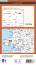 Explorer 185 Newcastle Emlyn, Llandysul & Cynwyl Elfed