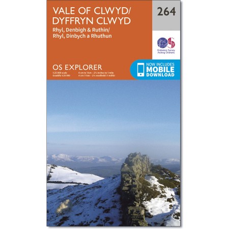 Explorer 264 Vale of Clwyd, Rhyl, Denbigh & Ruthin