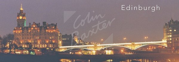 Balmoral Hotel and North Bridge, Edinburgh Postcard