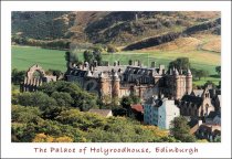 Palace of Holyroodhouse & Holyrood Park, Edinburgh Postcard