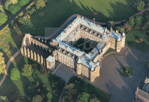 Holyrood Abbey & Palace of Holyroodhouse, Edinburgh Postcard