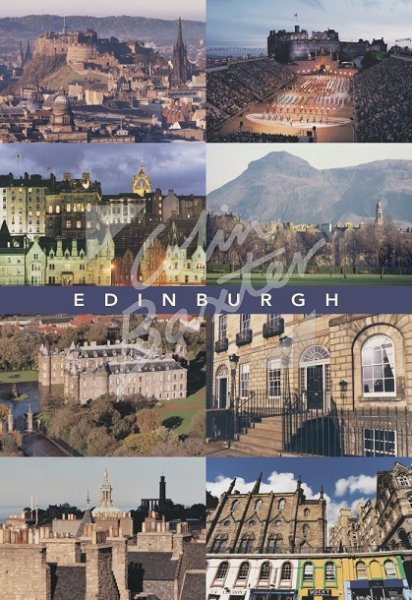 Edinburgh City Comp, Edinburgh Postcard