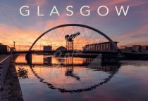Clyde Arc & Clyde, Glasgow Postcard