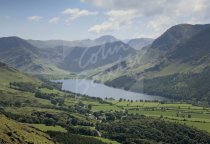 Buttermere from Low Bank, Lake District Postcard