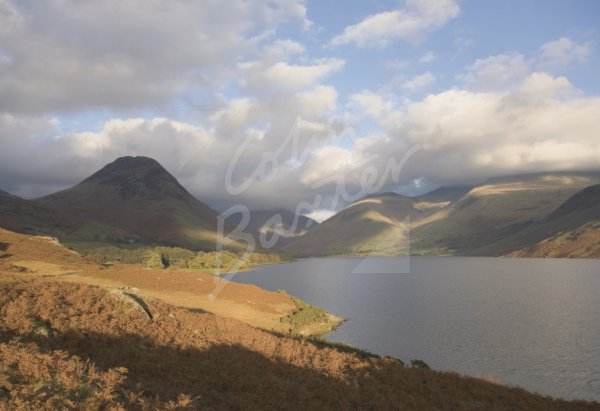 Yewbarrow & Wast Water, Lake District Postcard