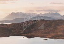 Cuillin Hills & Loch Dughaill, Isle of Skye 2 Postcard