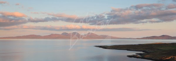 Paps of Jura & Islay from Colonsay Postcard
