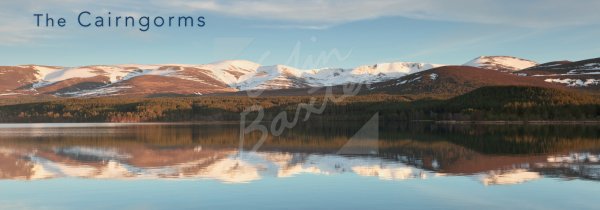 Cairngorms, Corries, Loch Morlich, Highlands Postcard