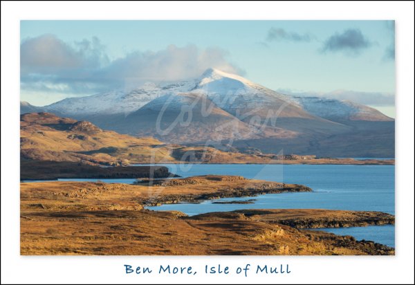 Ben More & Loch Tuath, Isle of Mull Postcard