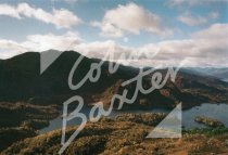 Ben Venue & Loch Katrine from Ben A'an Postcard