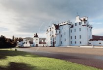 Blair Castle, Perthshire Front Entrance Postcard