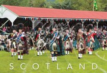 Braemar Highland Gathering, Deeside Postcard