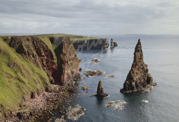 Duncansby Head & Stacks, Caithness Postcard