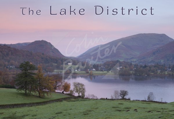 Grasmere at dawn, Lake District 2 Postcard