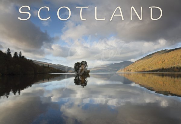 Loch Tay, Perthshire 2 Postcard