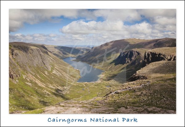 Loch Avon, Cairngorms National Park Postcard