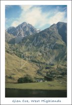 Bidean nam Bian & Achnambeithach, Glencoe Postcard