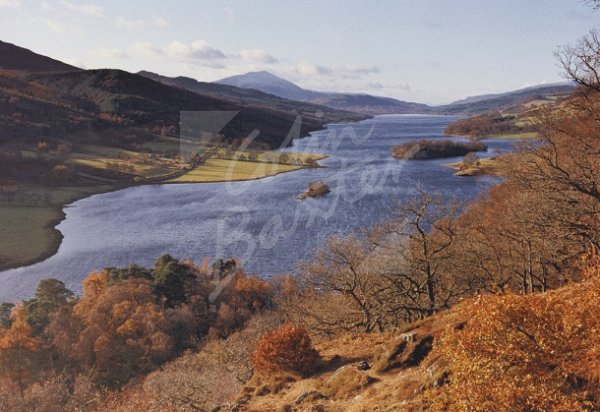 Queen's View, Loch Tummel & Schiehallion, Perthshire Postcard