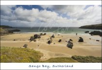 Sango Bay, Durness, Sutherland Postcard