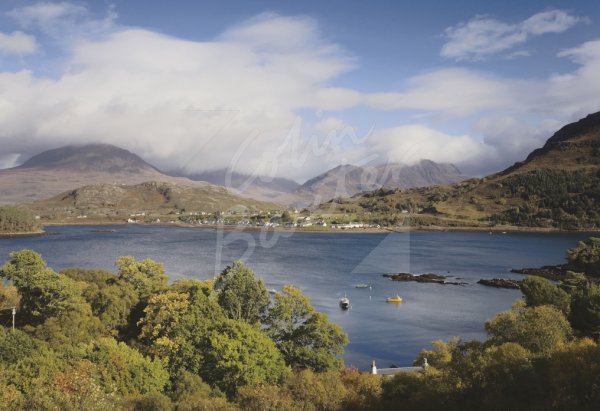 Shieldaig, Wester Ross Postcard (H Std CB)