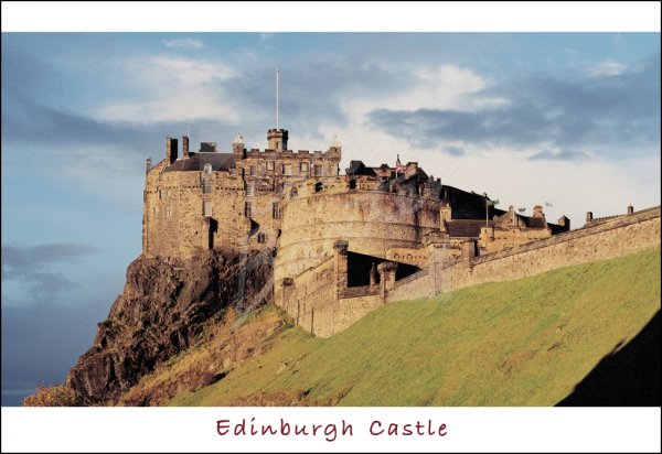 Edinburgh Castle, Edinburgh 2 Postcard