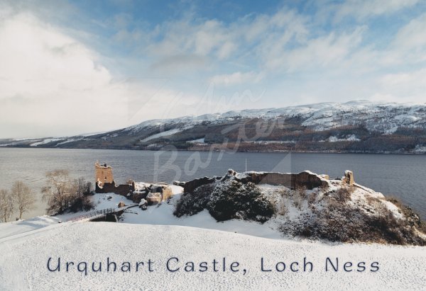 Urquhart Castle, Loch Ness, Highlands Postcard