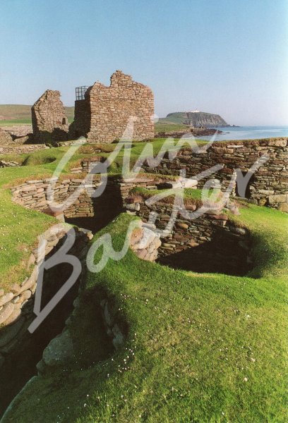 Jarlshof, South Mainland, Shetland Postcard