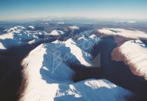 Five Sisters of Kintail, West Highlands From Air Postcard