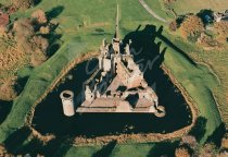 Caerlaverock Castle, Borders From Air Postcard