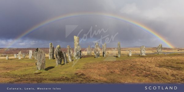 Calanais Standing Stones, Lewis Postcard