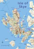 Map of Isle of Skye Postcard (V Std CB)