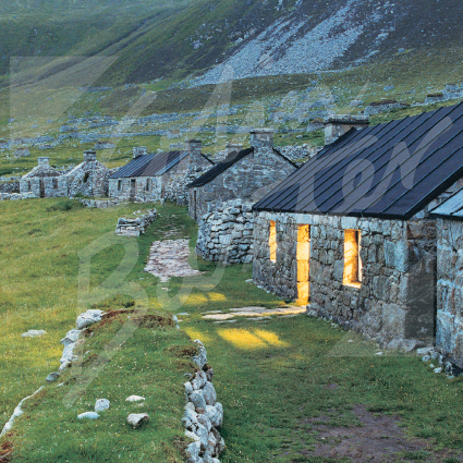 Village, St Kilda Greetings Card