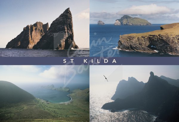 St. Kilda, Outer Hebrides 1 Comp Postcard