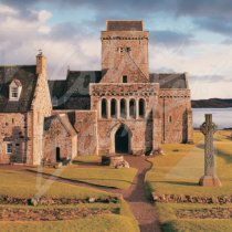 Iona Abbey Greetings Card