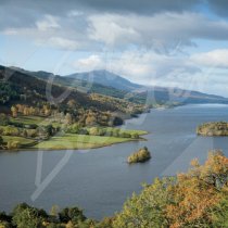 Queens View, Loch Tummel & Schiehallion Greetings Card