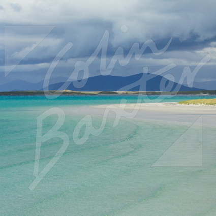 Traigh Lingeigh, North Uist Greetings Card (CB)