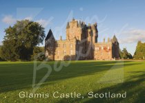 Glamis Castle Magnet Side View Magnet