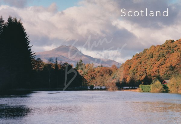 Ben Lomond & Loch Ard Postcard