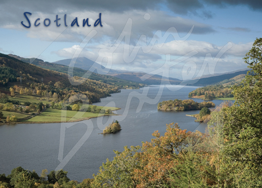 Queen's View, Perthshire Magnet (H CB)