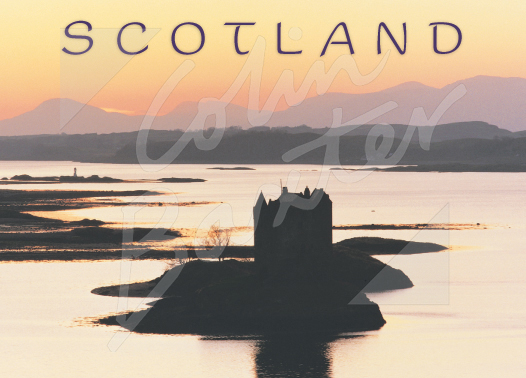 Castle Stalker at dusk, Appin, Argyll Magnet