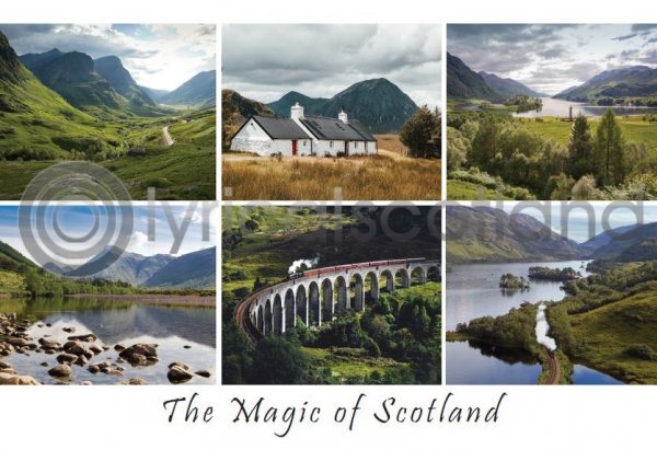 Magic of Scotland Postcard