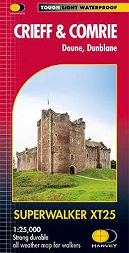 XT25 Superwalker Map Crieff & Comrie, Doune, Dunblane