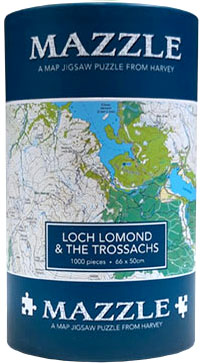 Mazzle Map Jigsaw Loch Lomond & Trossachs