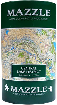 Mazzle Map Jigsaw Central Lake District