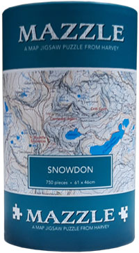 Mazzle Map Jigsaw Snowdon (Harvey)