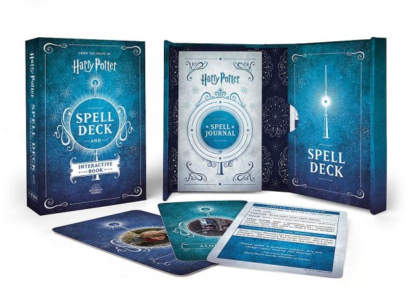 Harry Potter Spell Deck & Interactive Book