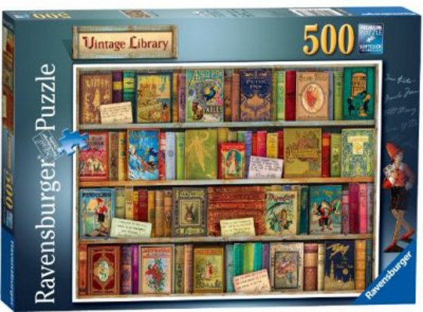 Jigsaw Vintage Library 500pc (Apr)