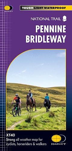 XT40 National Trail Map Pennine Bridleway