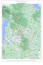 XT40 National Trail Map Pennine Bridleway
